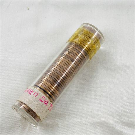 BU Roll 1960-D Small Date Pennies