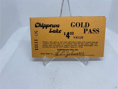 Chippewa Lake Gold Pass