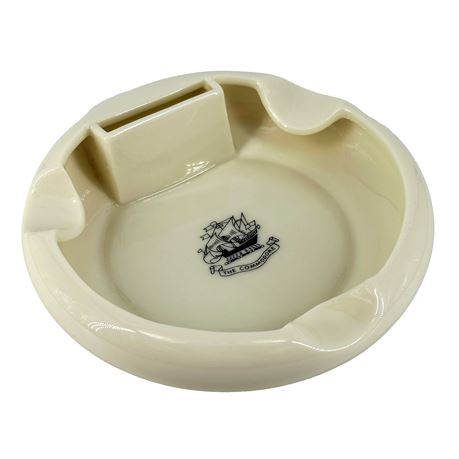 Vintage Lenox Porcelaine Ashtray from the Commodore NYC