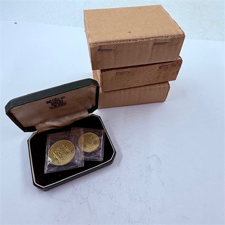 3x 1967 Jamaica 2 Coin Proof Sets