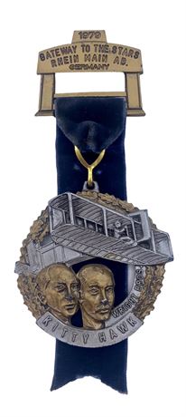 6” Vintage 1979 German Made Wright Brothers Medal