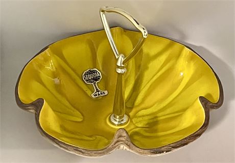 Treasurer craft happy yellow Mcm nut dish