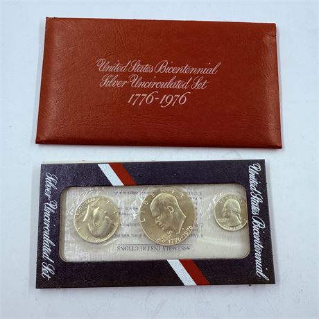 1976 Bicentennial Silver Mint Set