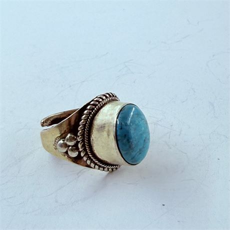 14.1g Sterling Ring Size 8.5