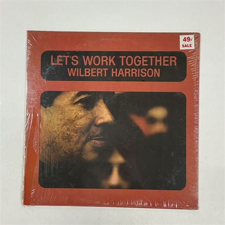 Wilbert Harrison Let’s Work Together Sealed Vinyl Record