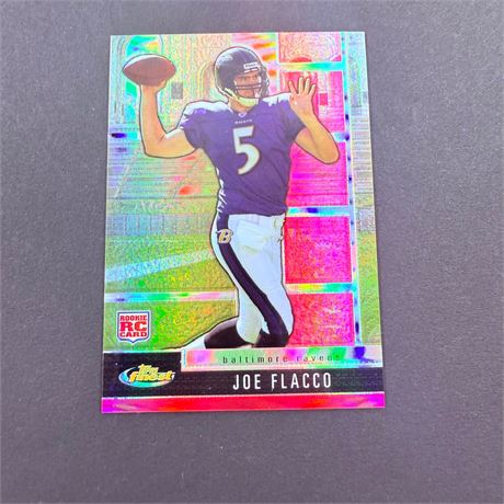 2008 Finest Joe Flacco /699 Refractor RC  #105
