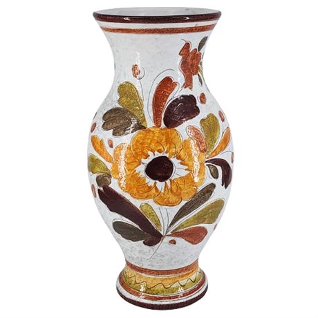 Bitossi for Rosenthal Netter Hand Painted Flower of Life Vase