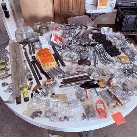 MASSIVE NOS Harley Parts Table Lot