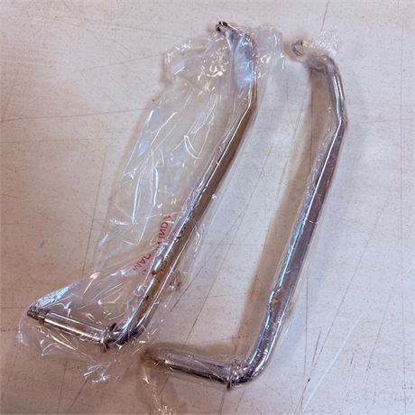 2 NOS Harley Davidson Chrome Jiffy Stands