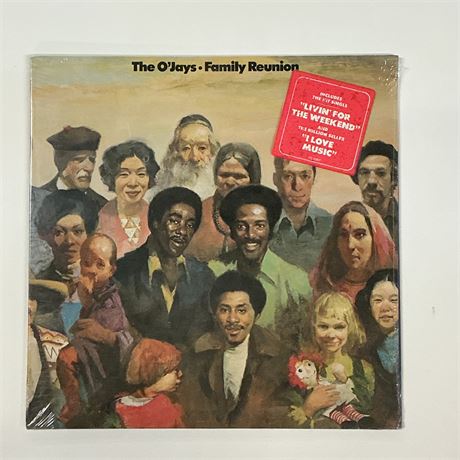 The O’Jays Family Reunion Sealed Vinyl Record