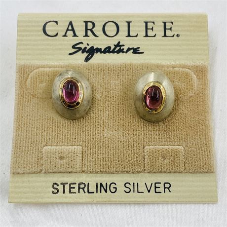 Vtg 7g Sterling Earrings