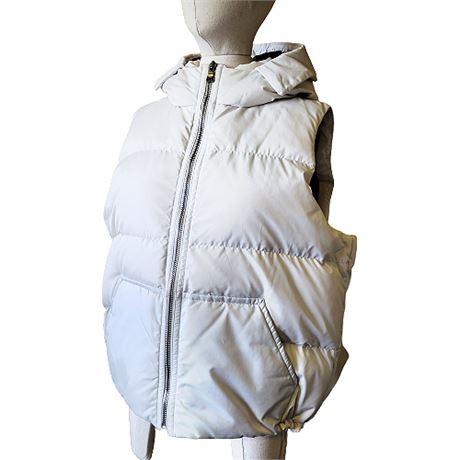 Coach Hooded Down Puffer Vest