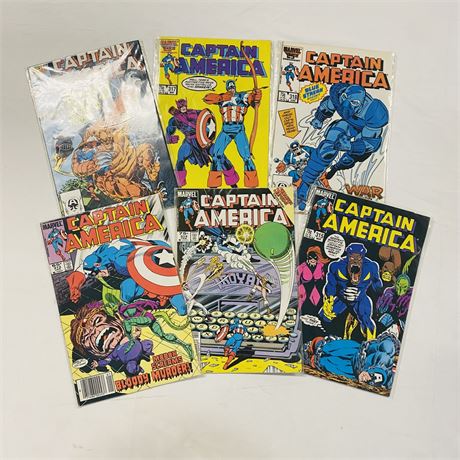Captain America Comic Books