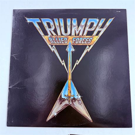 Triumph Allied Forces Vinyl Record