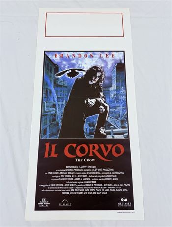 The Crow Original 13x28” Movie Poster
