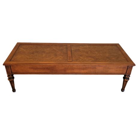 Mid-Century Modern Hardwood Coffee Table