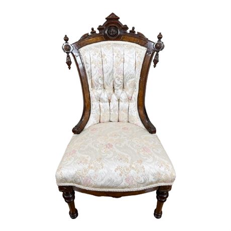 Victorian Era Mahogany Side Chair
