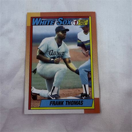 1990 Topps Frank Thomas #413