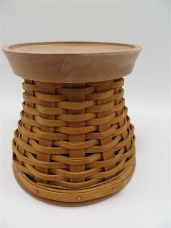 Longaberger Pedestal Base Basket