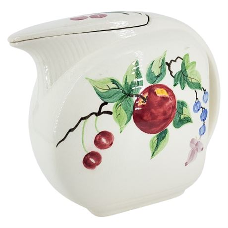 Vintage Hand Painted Pottery Guild of America Water Pitcher