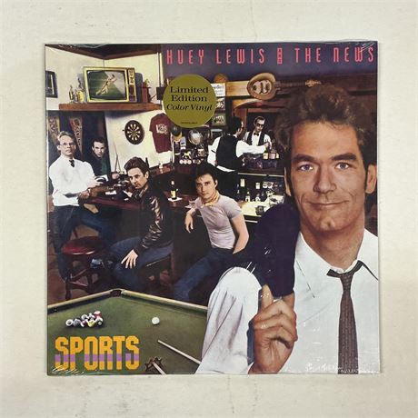 Huey Lewis and the News Sports Sealed Vinyl Record