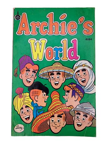 49 cent Archie’s World 1976 Comic Book