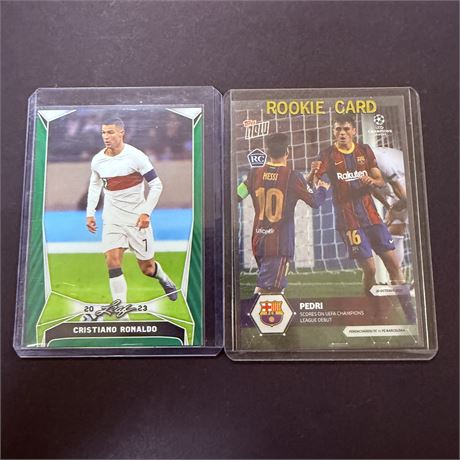 Ronaldo + Pedri Card Lot