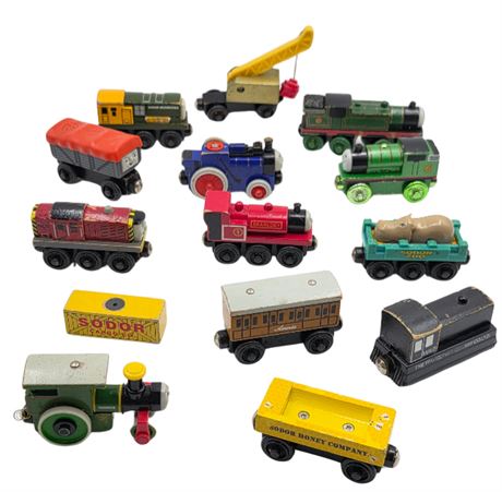 Lot of Thomas Wooden Trains