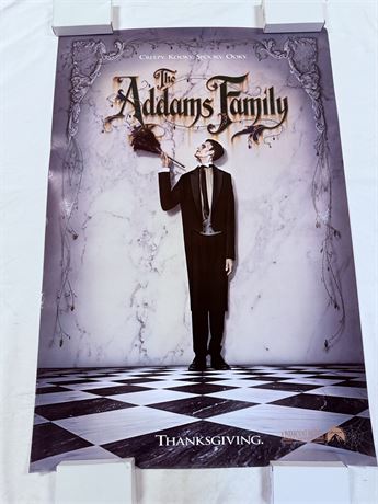 The Addams Family Original 27x40 Movie Poster - ROLLED