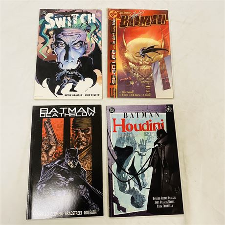 4 Batman Graphic Novels