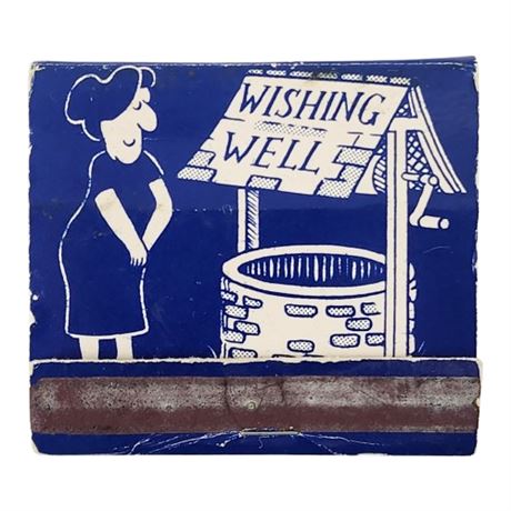 Vintage Risqué "Wishing Well" Matchbook