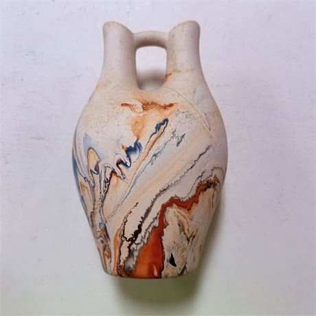 Nemadji Signed Vase