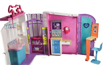 Barbie Fold-out Portable Vet Clinic