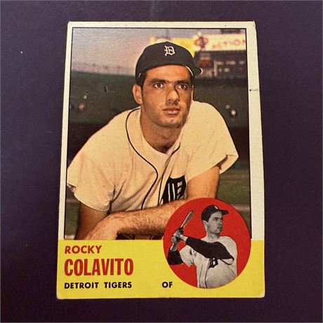 1963 Topps Rocky Colavito