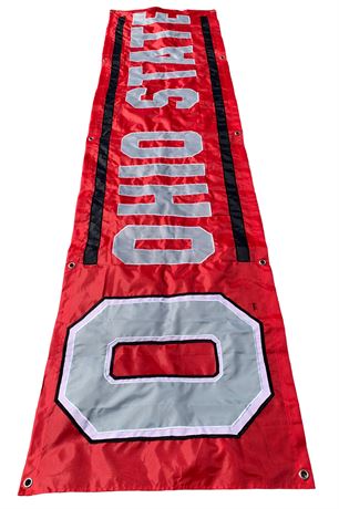 Huge 94” Long Ohio State University Football Banner