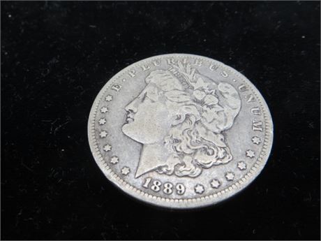 1889 O Morgan Silver Dollar