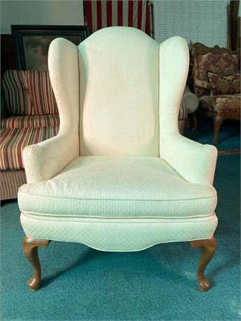 ETHAN ALLEN WING BACK CHAIR