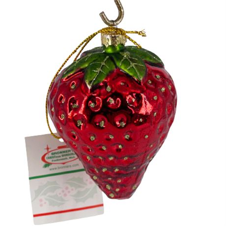 Bronners "Strawberry" Christmas Ornament