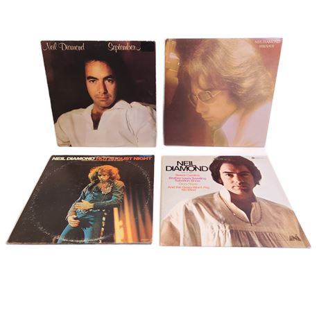 Vintage Vinyl Classic Rock Record Lot, 12"