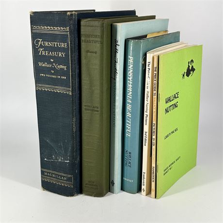 Lot of Wallace Nutting Identification & Information Books