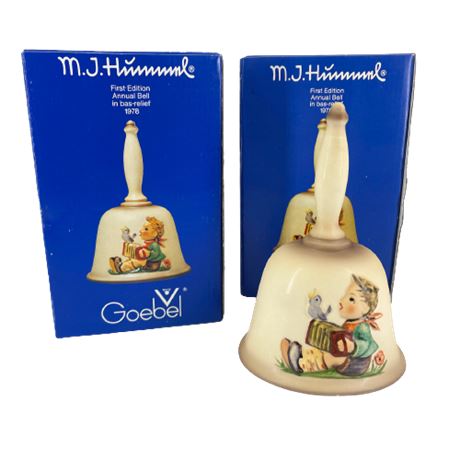 Pair Of M.J. Hummel Bells