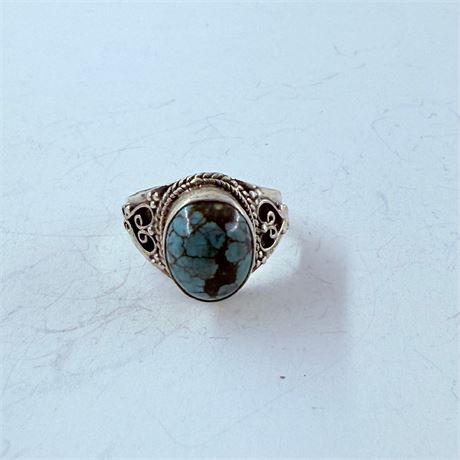 9.6g Sterling Ring Size 7