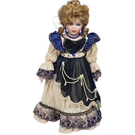 Collectible Memories "Amber" Porcelain Doll