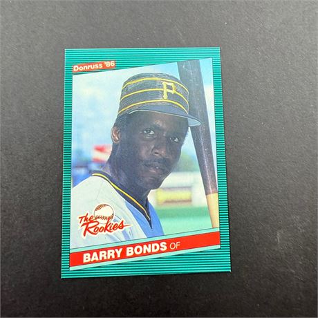 1986 Donruss Barry Bonds #11