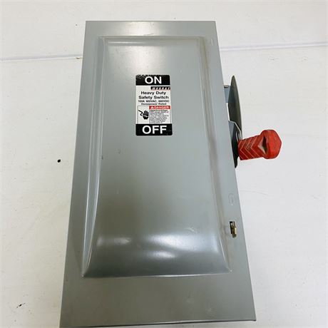 100A 600V Safety Switch Breaker