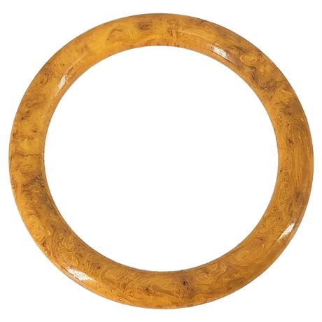 Vintage Bakelite Butterscotch Marble Bangle Bracelet