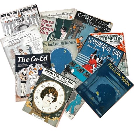 Vintage Sheet Music