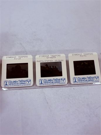 Starship Troopers Original 35mm Movie Production Slides