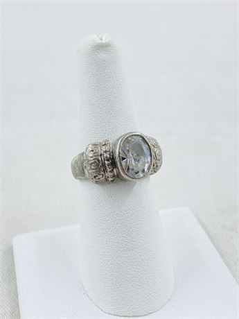 Vintage 8.8g Sterling Ring Size 6.75