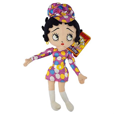 Sugar Loaf Trendy Betty Boop "Retro Stylin" 60s Plush Doll